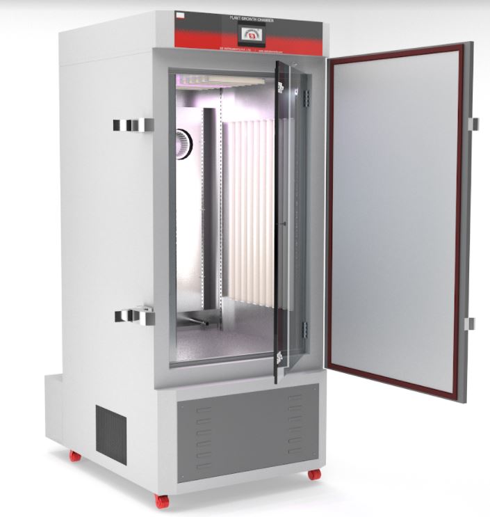SEED GERMINATOR - REFRIGERATED - INNER S.S. - 90 X 60 X 60 CM - WITH HMI, PLC & ILLUMINATION CONTROL